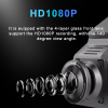 HD 1080P 4G dual lens dashcam