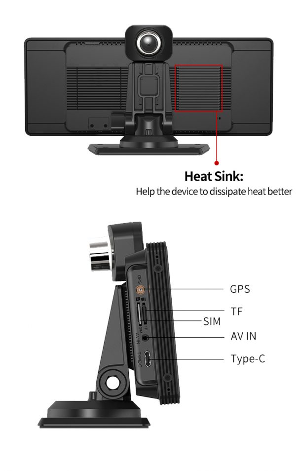 key function of car dashboard camera