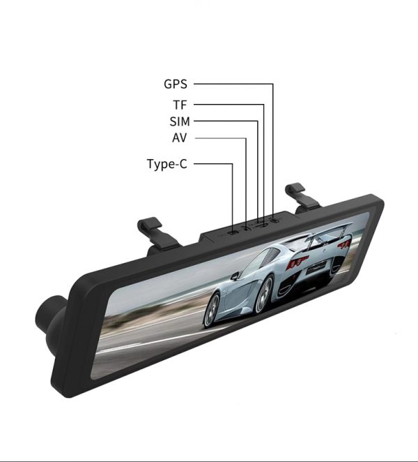 key function of mirror car dash camera